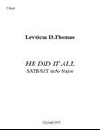 HE DID IT ALL
