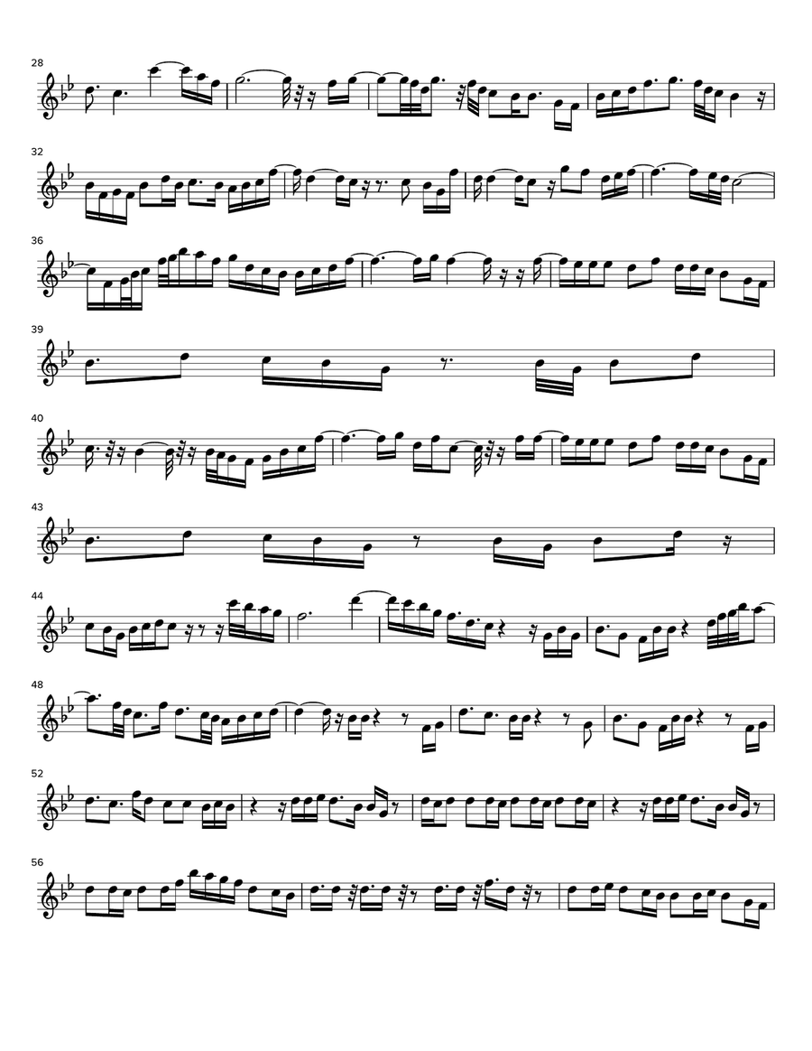 Boo'd Up Boo'd Up Alto Saxophone scores gallery preview page 2