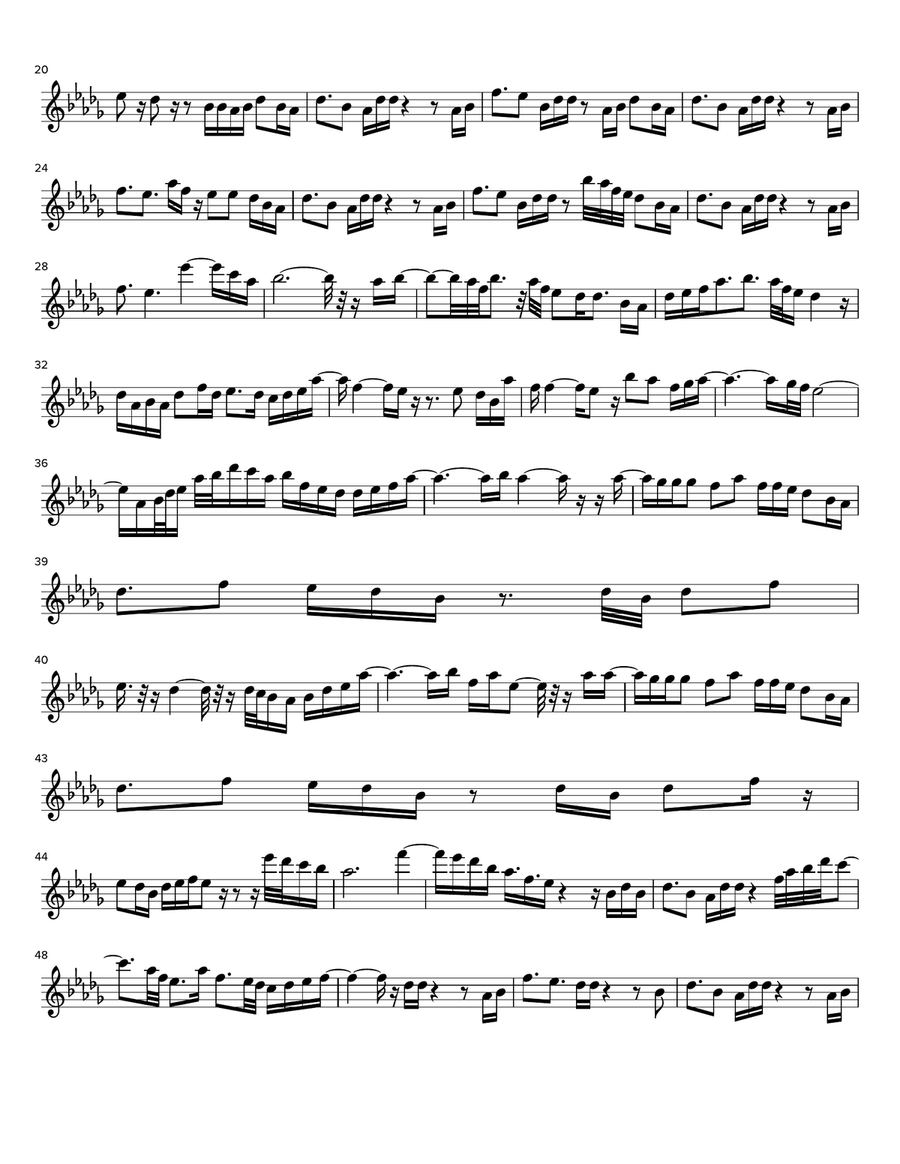 Boo'd Up Boo'd Up Flute scores gallery preview page 2