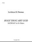 HOLY THOU ART GOD