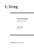 Solveig Song (easy 3 Clarinets arrangement)