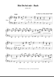 Bist Du bei mir (Bach) - piano solo