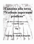Op. 7 Canzona alla terza 