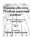Op. 7 Canzona alla terza 
