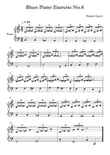 Blues Piano Exercise No.8