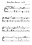 Blues Piano Exercise No.10