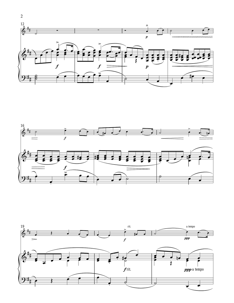 Caro Mio Ben Caro Mio Ben Violin Solo scores gallery preview page 2