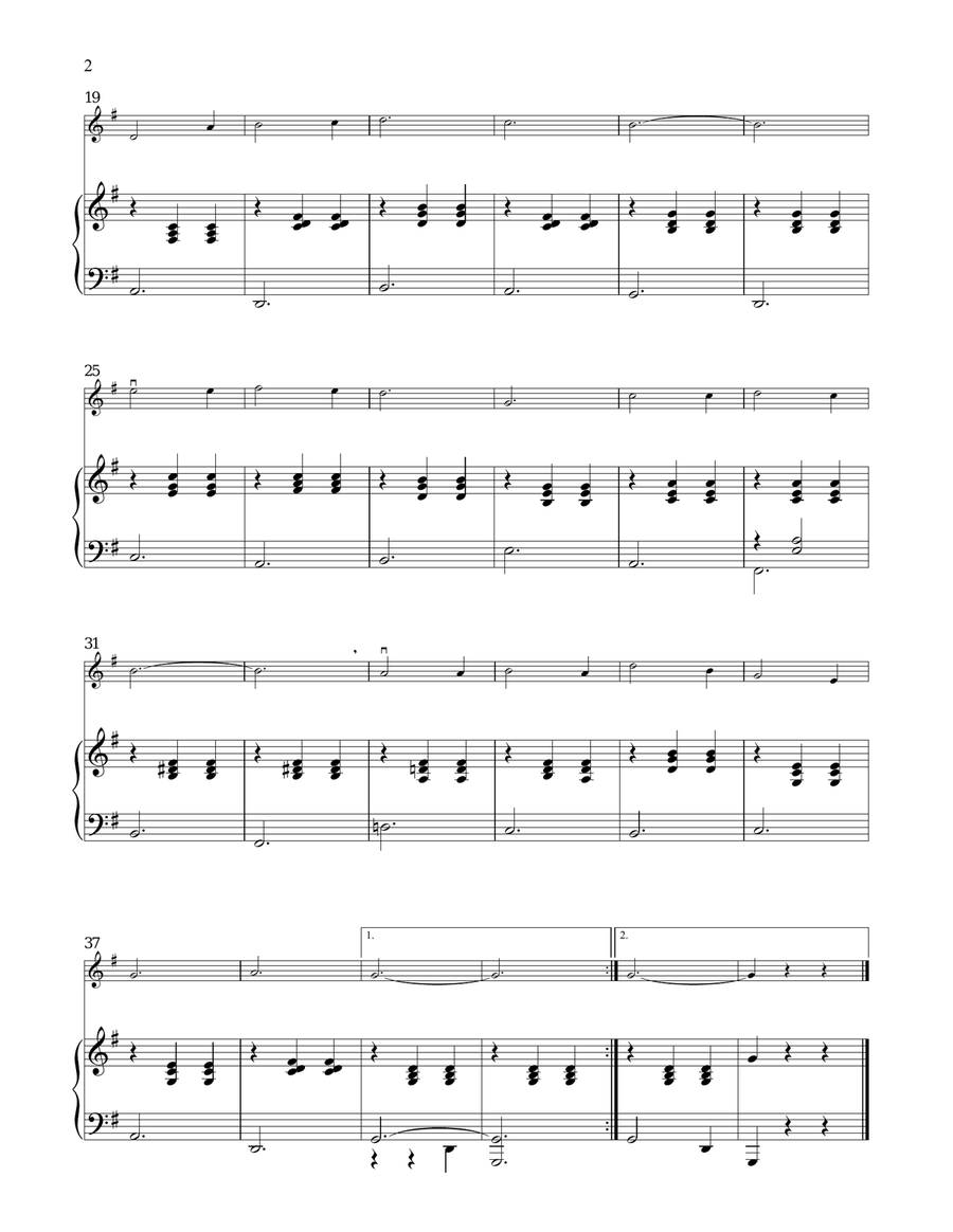 The Merry Widow Waltz The Merry Widow Waltz Violin Solo scores gallery preview page 2