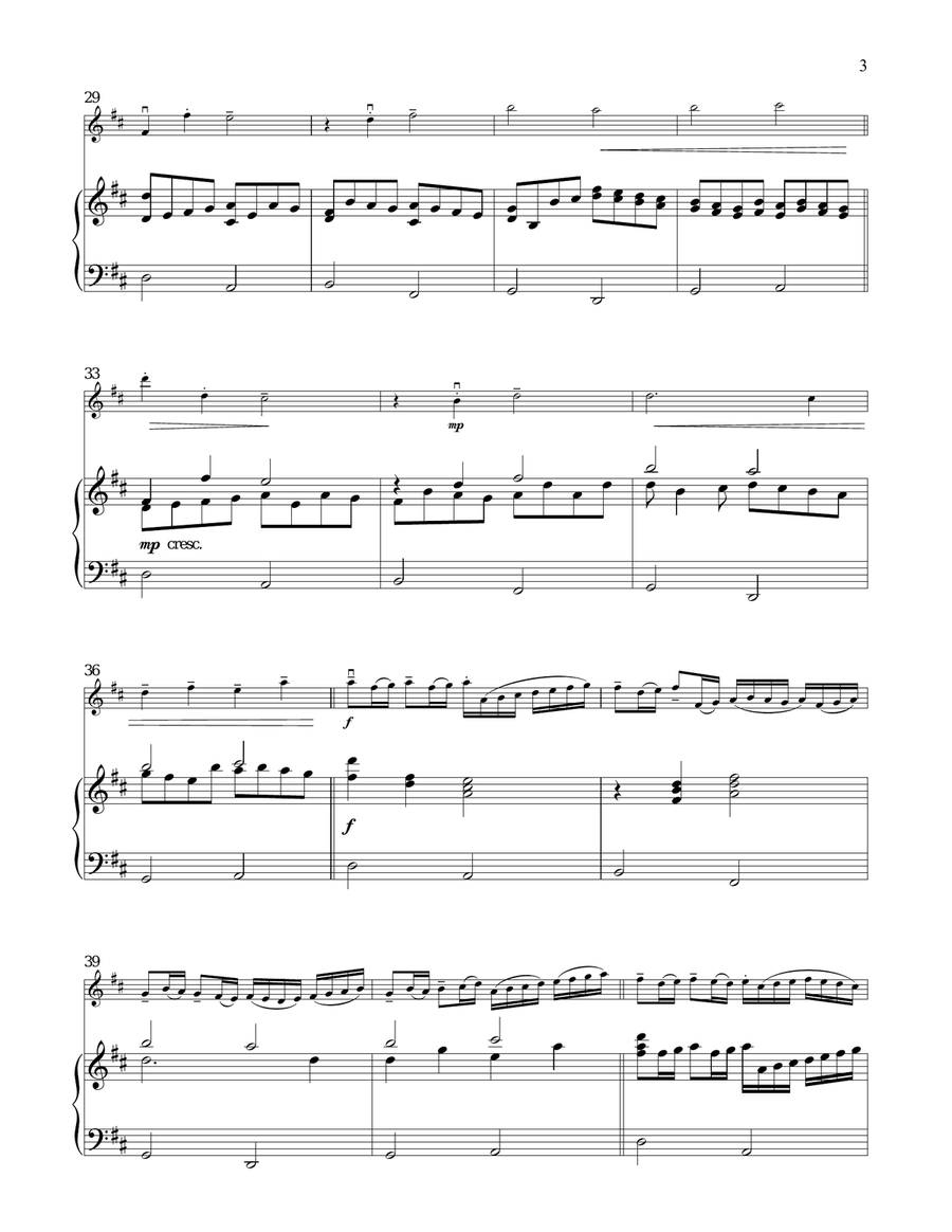 Canon In D Canon In D Violin Solo scores gallery preview page 3