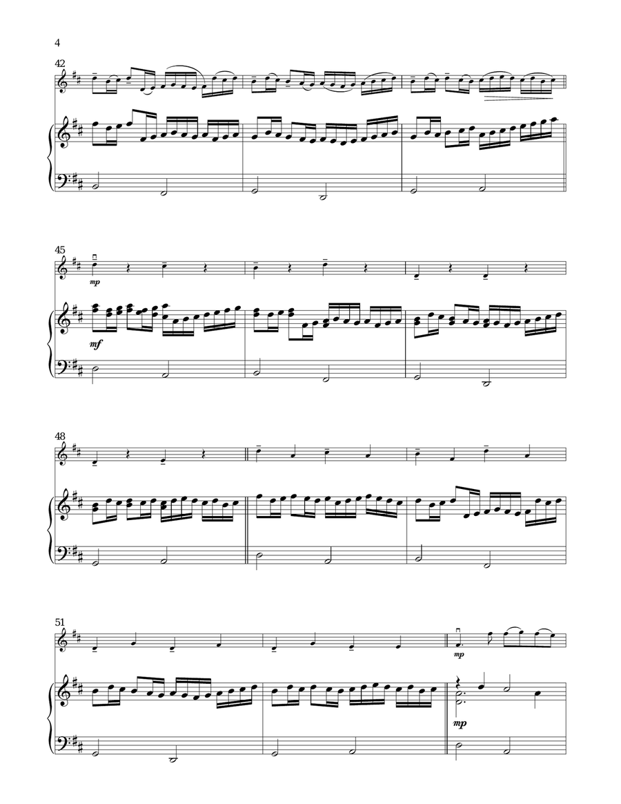 Canon In D Canon In D Violin Solo scores gallery preview page 4