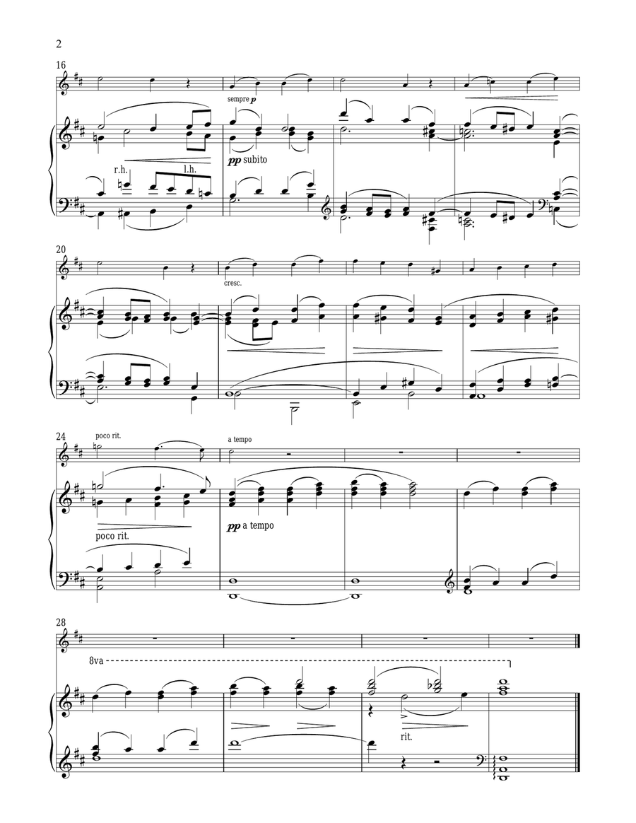 Evening Prayer Evening Prayer Violin Solo scores gallery preview page 2