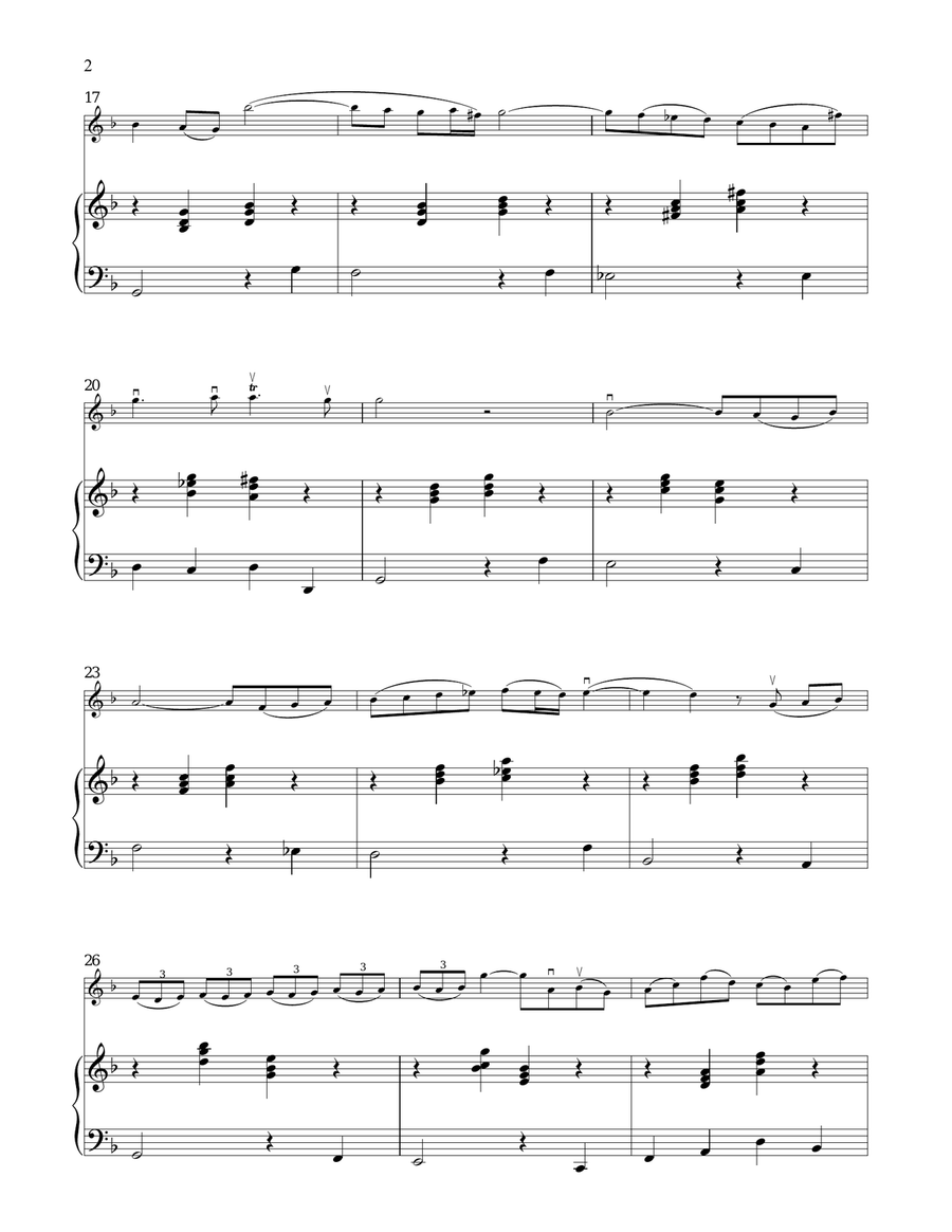Arioso Arioso Violin Solo scores gallery preview page 2