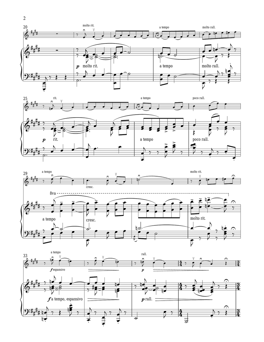 Quando Men Vo Quando Men Vo Violin Solo scores gallery preview page 2