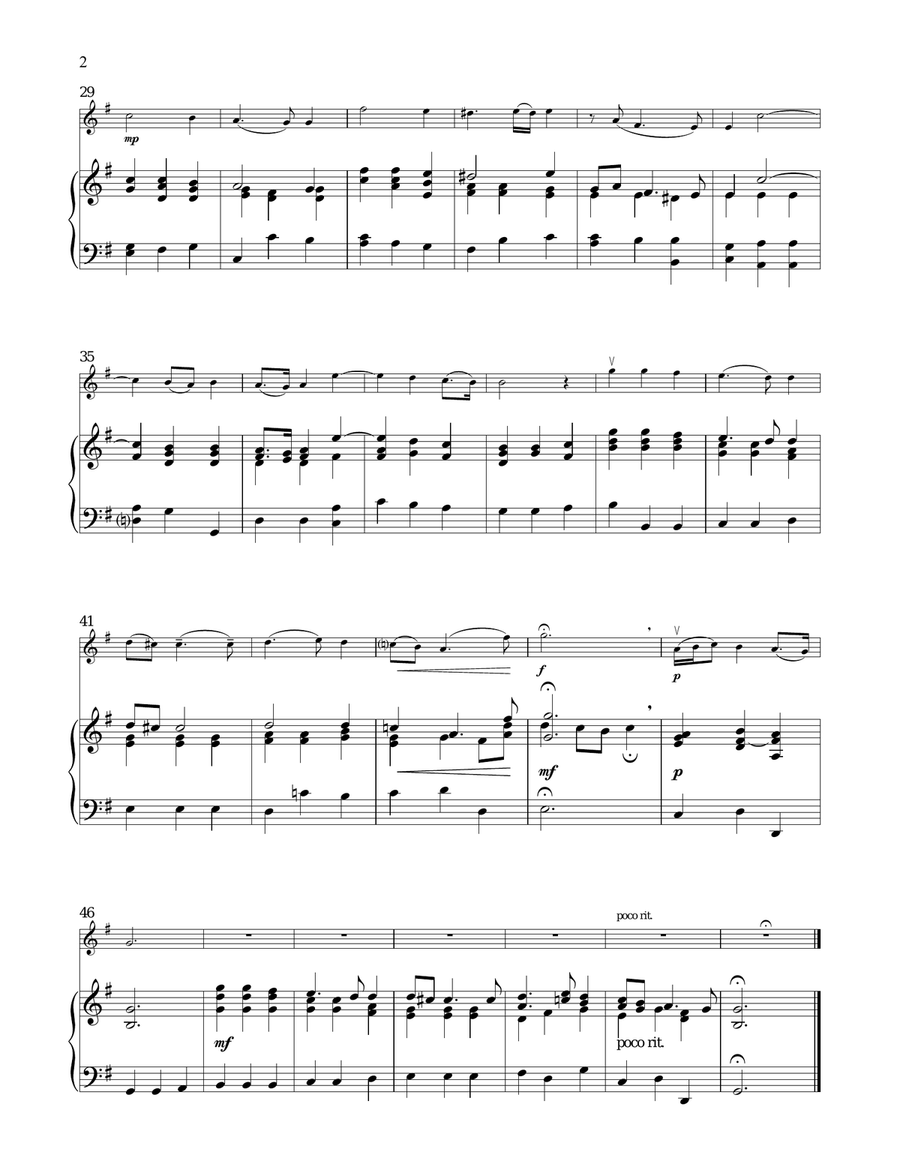 Ombra Mai Fu Ombra Mai Fu Violin Solo scores gallery preview page 2