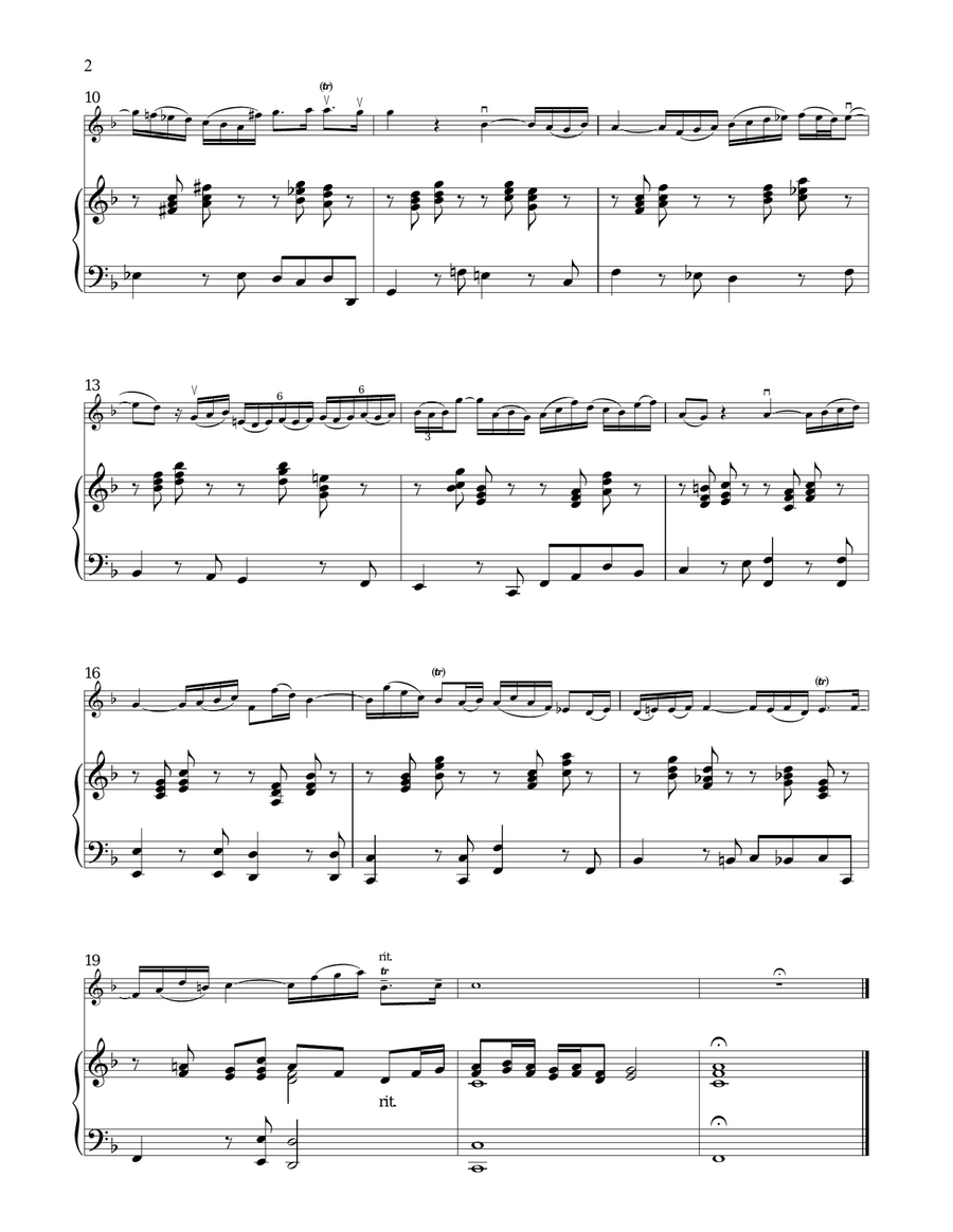 Arioso Arioso Violin Solo scores gallery preview page 2