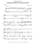 Stopping By Woods On A Snowy Evening (2-part choir - (Soprano & Tenor) mini preview