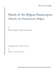 March Of The Belgian Paratroops (marche Des Parachutistes Belges)