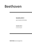 Beethoven Sonatina for Clarinet Quartet