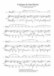 Cantique de Jean Racine - G.Fauré - TTBB