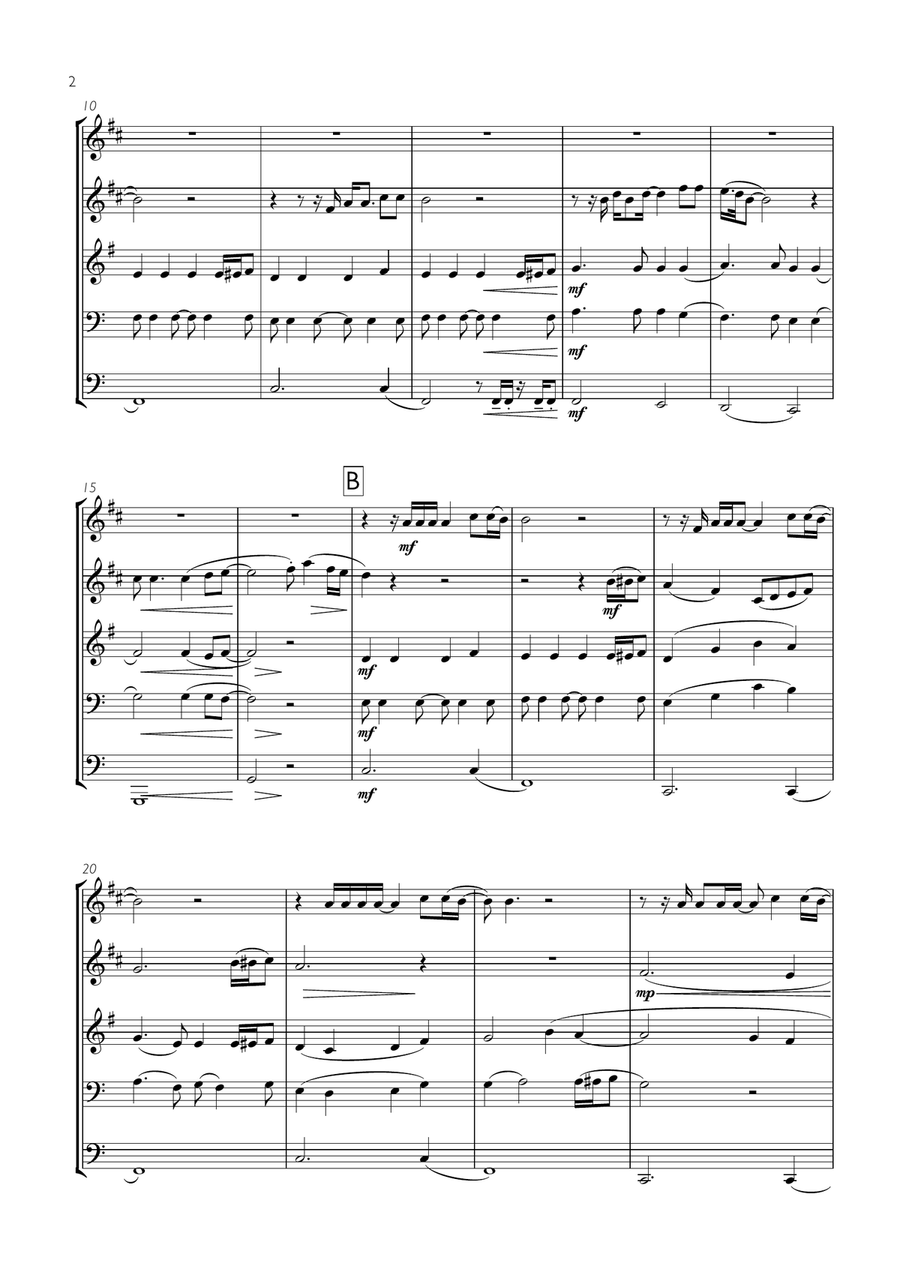 Imagine Imagine Brass Ensemble scores gallery preview page 2