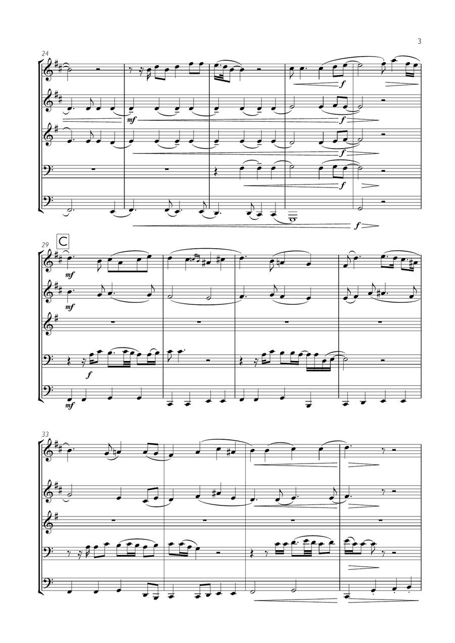 Imagine Imagine Brass Ensemble scores gallery preview page 3