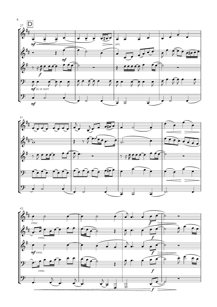 Imagine Imagine Brass Ensemble scores gallery preview page 4