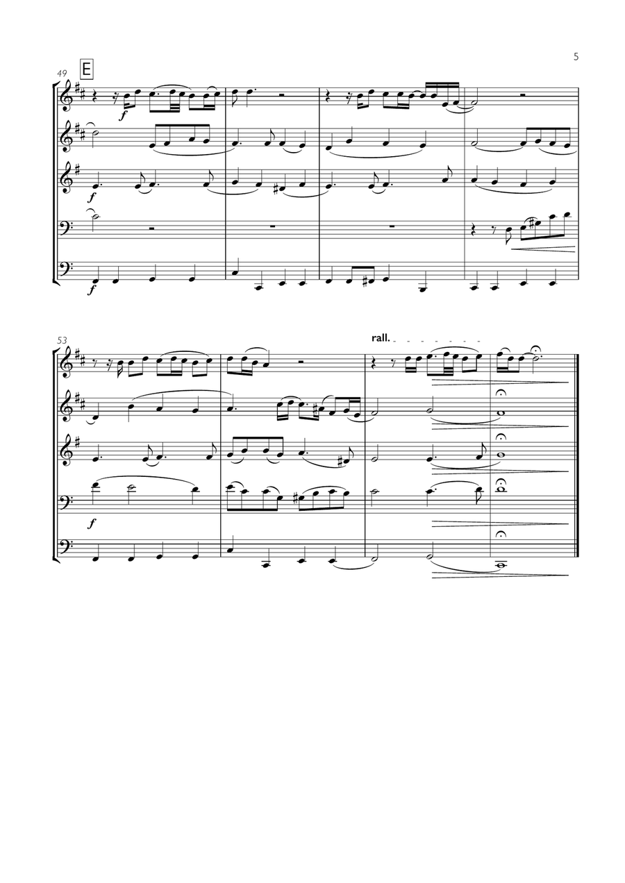 Imagine Imagine Brass Ensemble scores gallery preview page 5