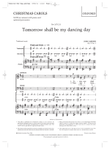 Tomorrow shall be my dancing day