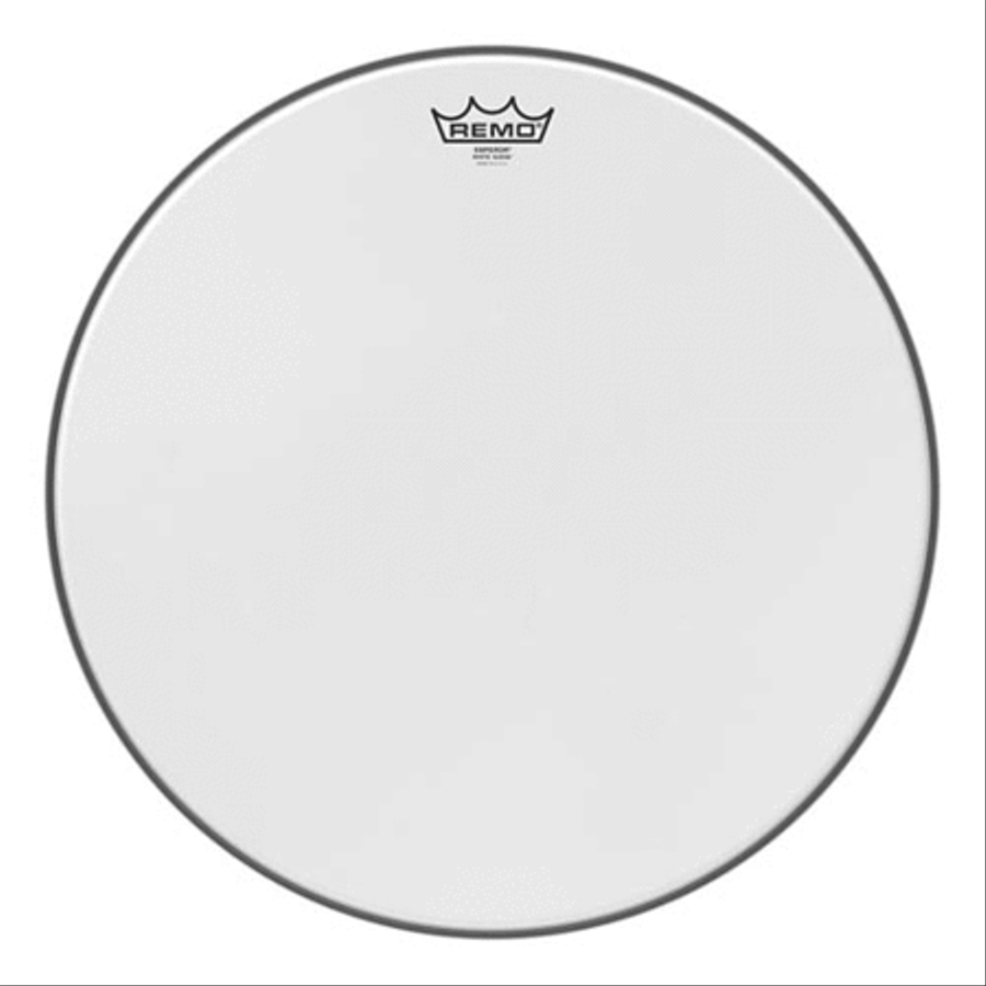 Batter, Emperor, White Suede, 18“ Diameter Musical Instruments scores gallery preview page 2