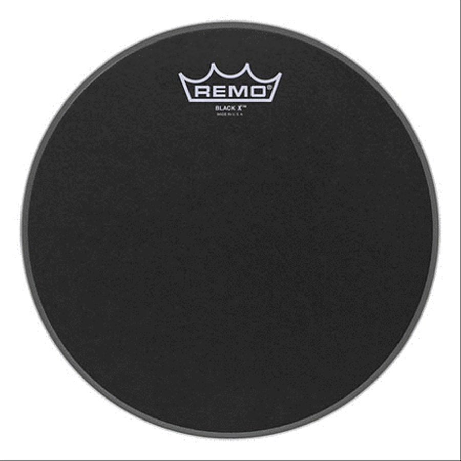Batter, Black X, 10“ Diameter, Black Dot Bottom Musical Instruments scores gallery preview page 2