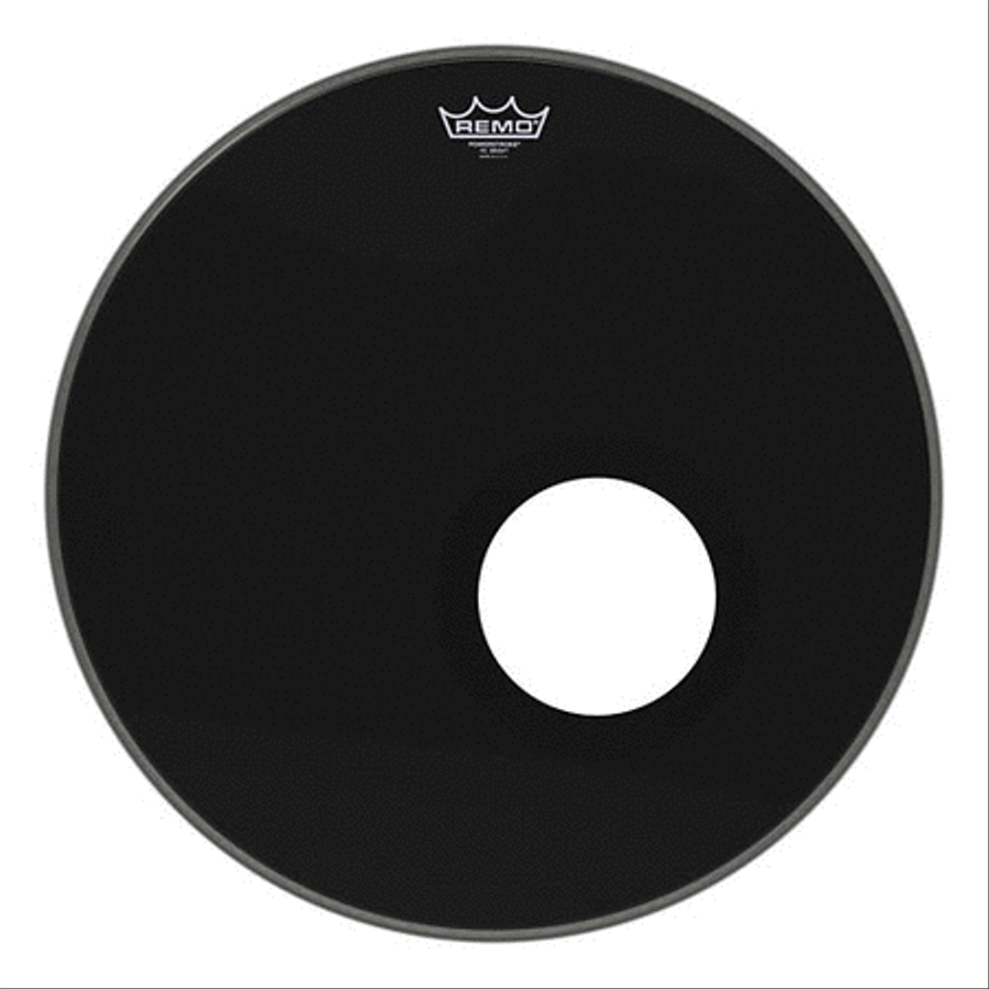 Bass, Powerstroke 3, Ebony, 20“ Diameter, 5” Black Dynamo Installed Musical Instruments scores gallery preview page 2