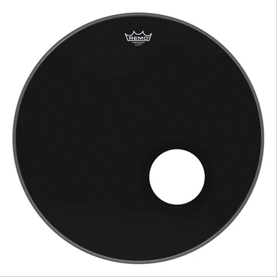 Bass, Powerstroke 3, Ebony, 24“ Diameter, 5” Black Dynamo Installed Musical Instruments scores gallery preview page 2