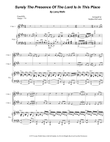 Surely The Presence Of The Lord Is In This Place mini preview