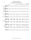 Anthem for Easter from Cavalleria Rusticana