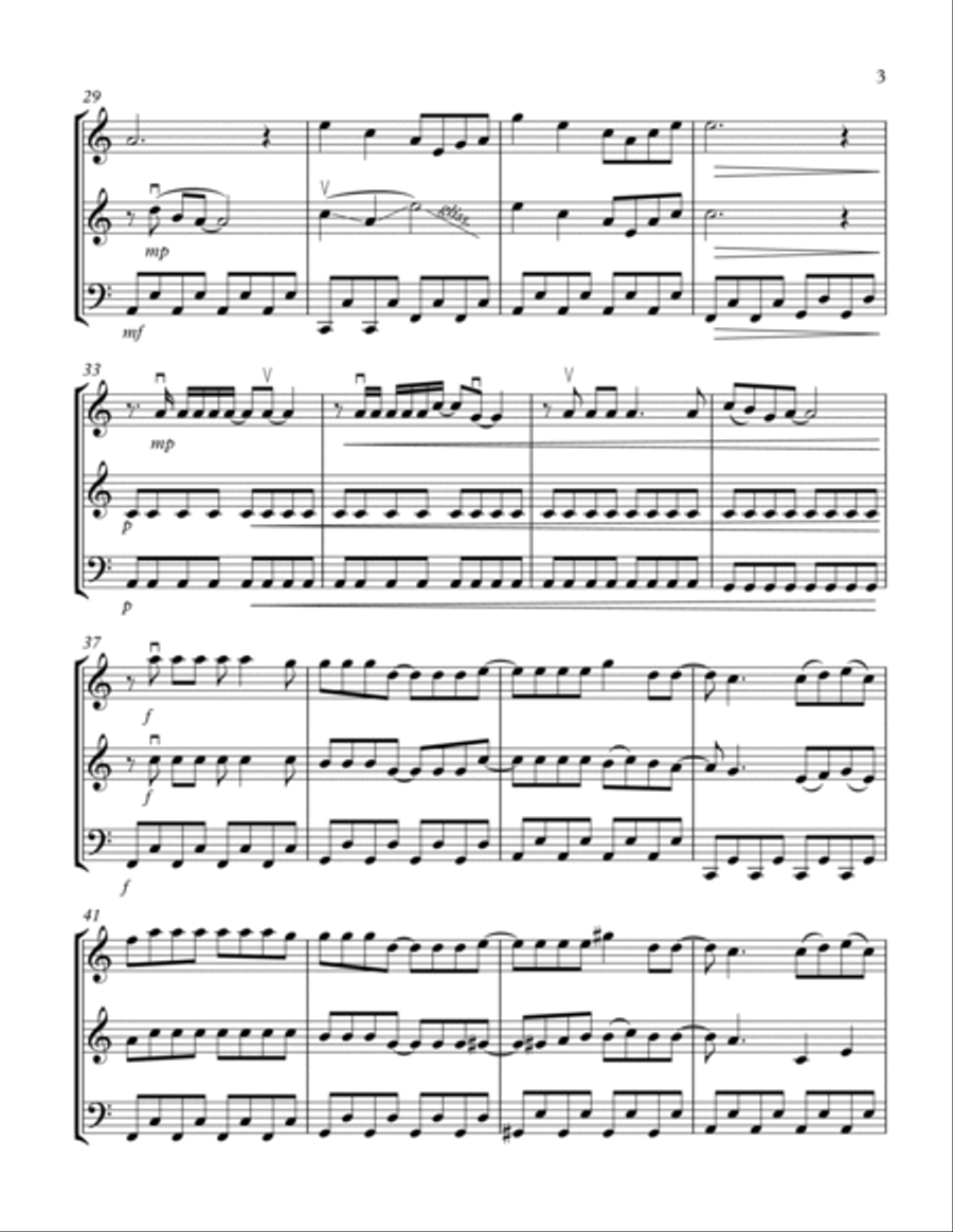 Bad Romance Cello scores gallery preview page 3