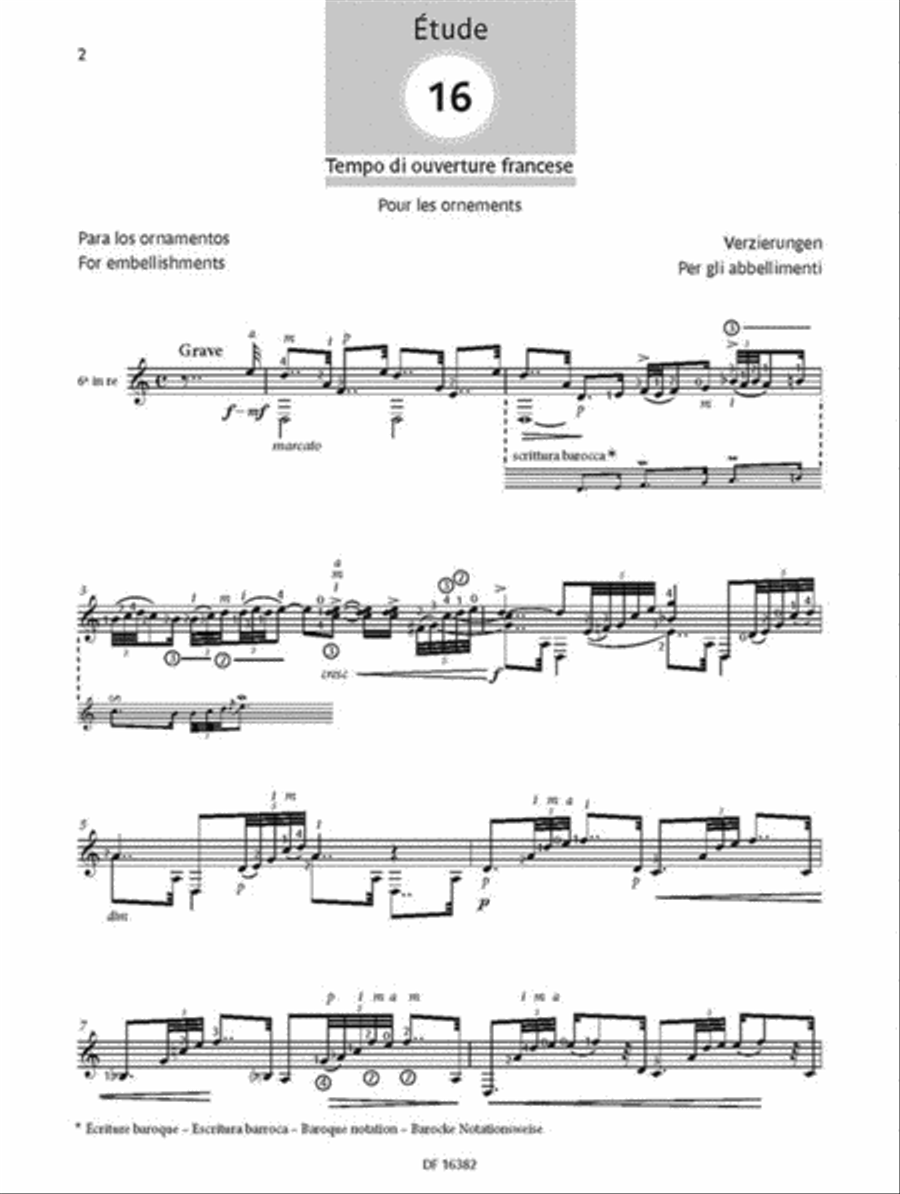 Etudes simples - Estudios sencillos (Serie 4) Classical Guitar scores gallery preview page 2