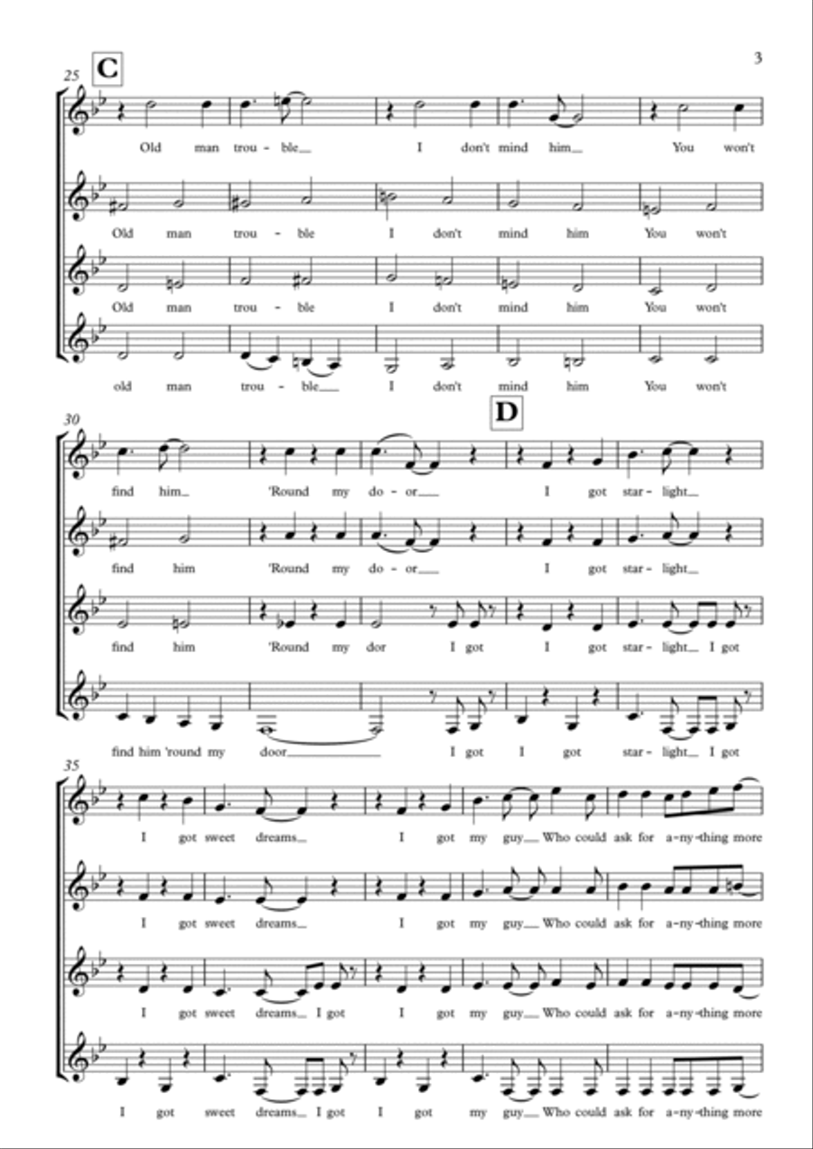 I Got Rhythm SSAA scores gallery preview page 3