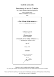 Isabella Leonarda, Sonata op.16 n.9 in C major