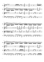 Thunderstruck String Quartet scores gallery preview page 4