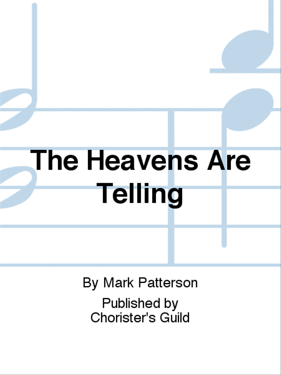 The Heavens Are Telling (Accompaniment Track) 3-Part scores gallery preview page 1