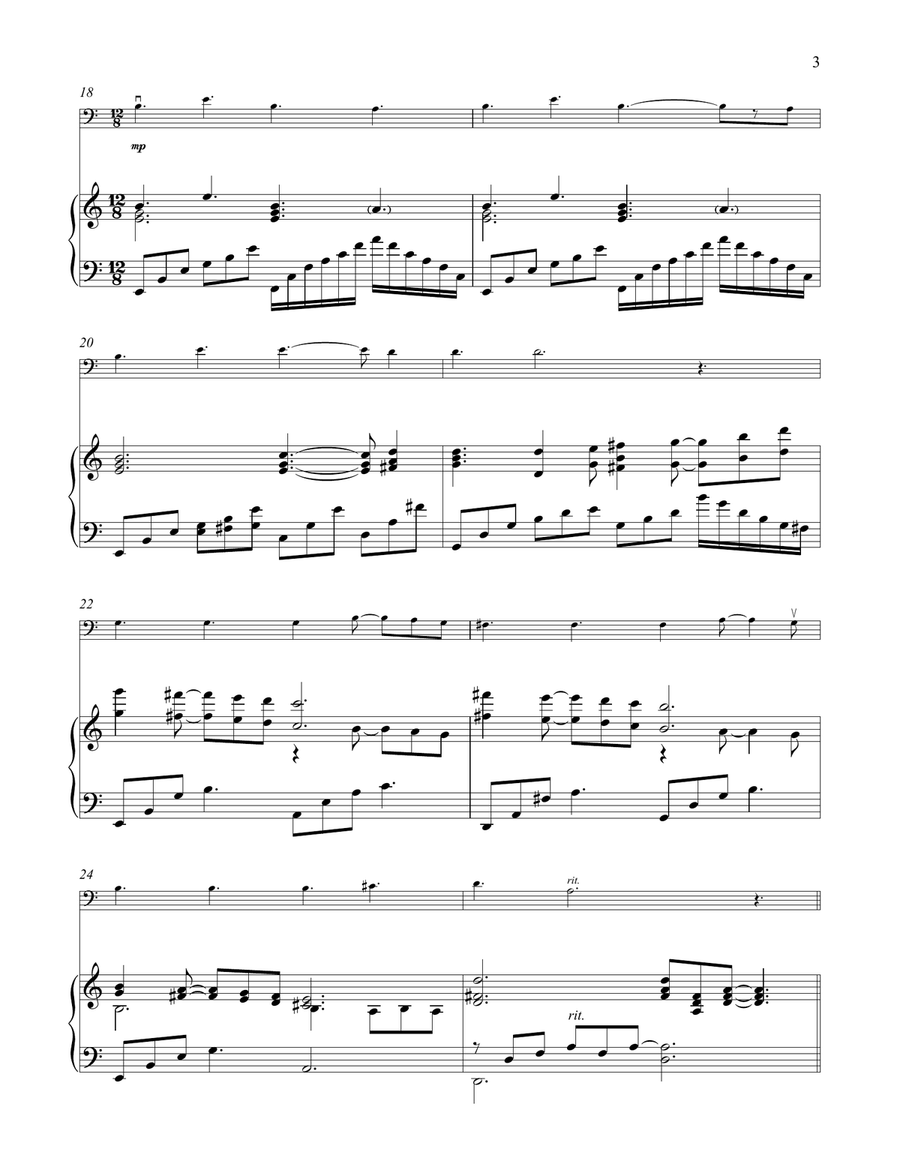 Memory (from Cats) Memory (from Cats) Piano scores gallery preview page 3