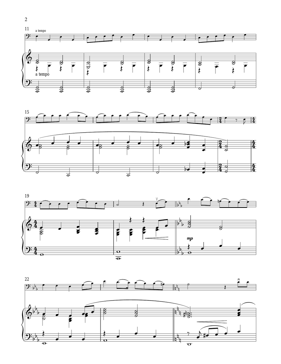 The Music of the Night (from The Phantom of the Opera) Piano scores gallery preview page 2