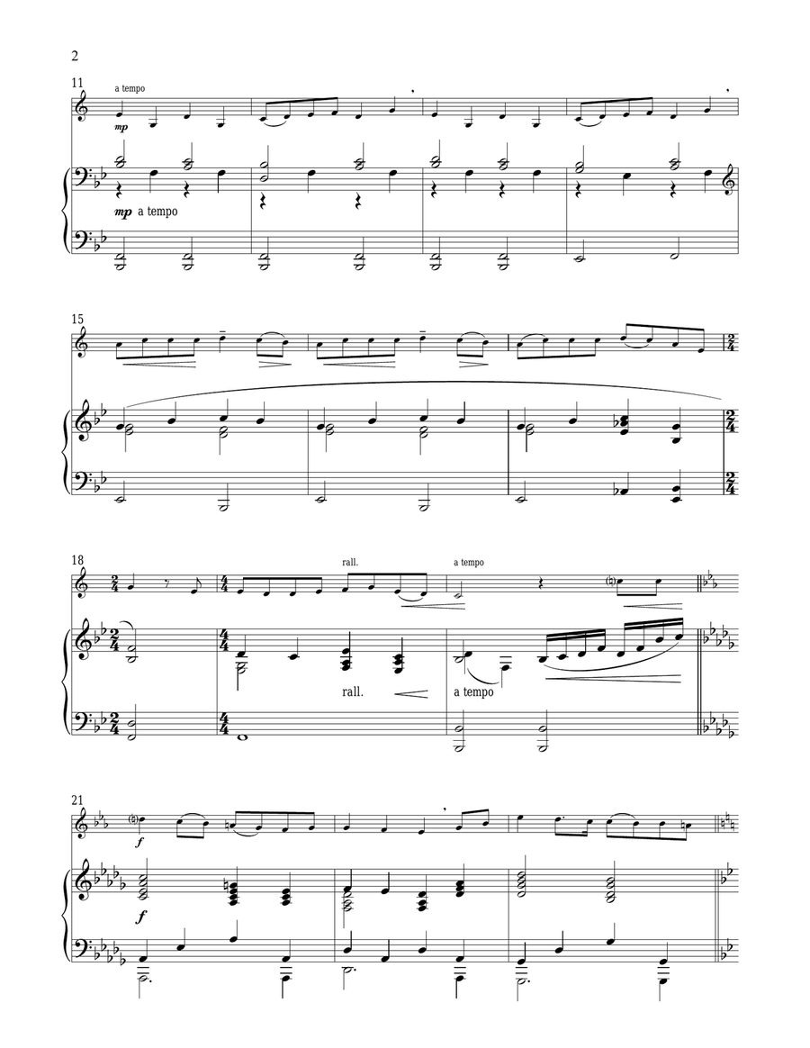 The Music of the Night (from The Phantom of the Opera) Trumpet Solo scores gallery preview page 2