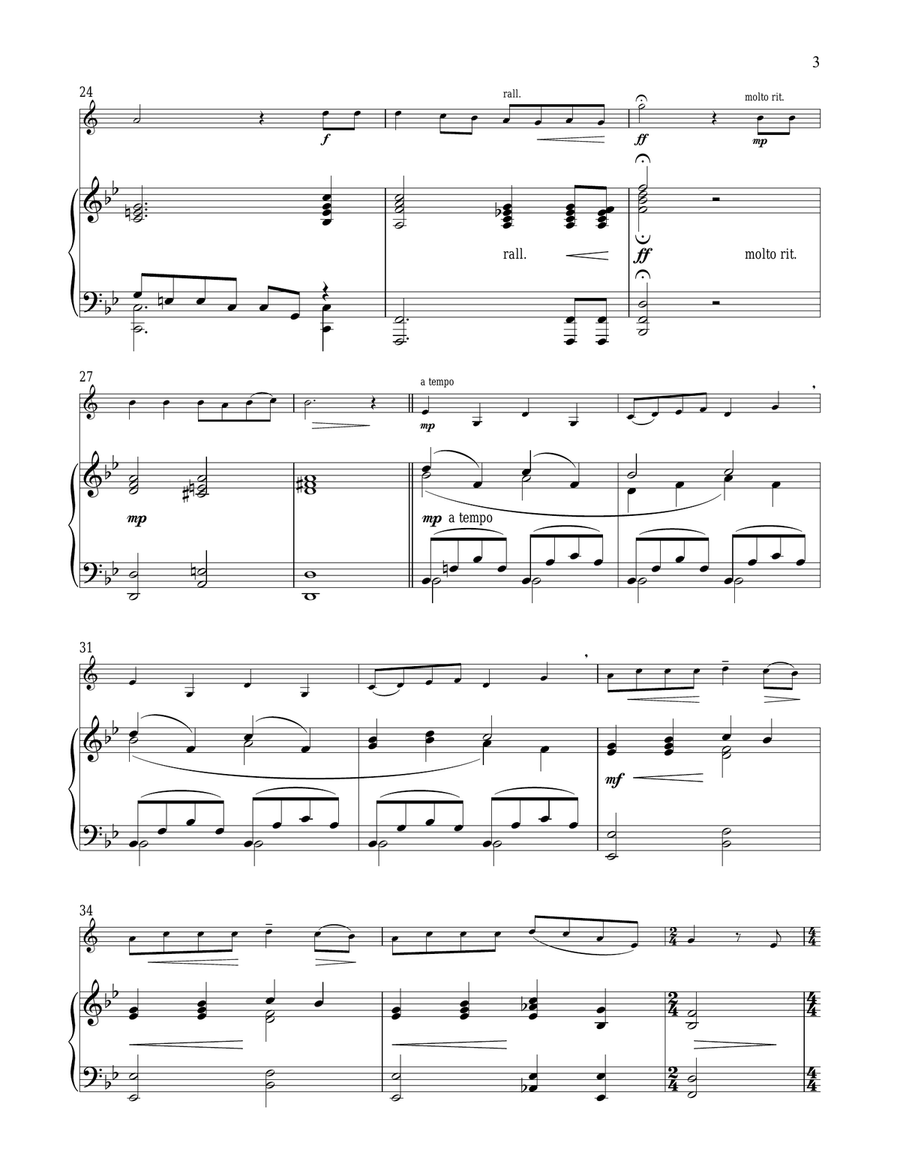The Music of the Night (from The Phantom of the Opera) Trumpet Solo scores gallery preview page 3