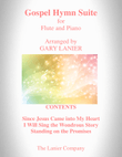 GOSPEL HYMN SUITE (For Flute & Piano with Score & Flute Part)