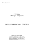 BENEATH THE CROSS OF JESUS