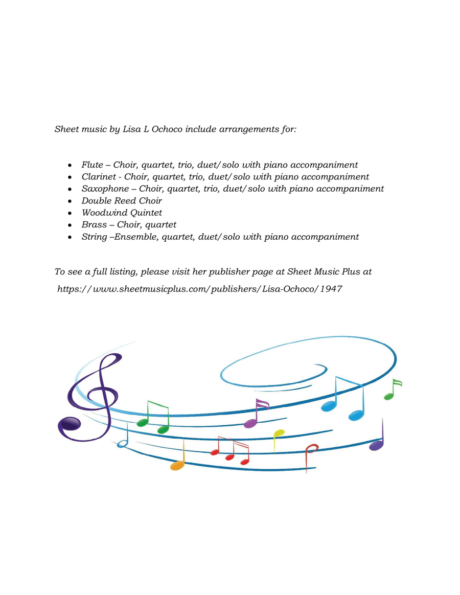 Only Time Saxophone Quartet scores gallery preview page 3