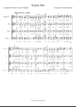 Locus Iste (Bruckner) for 6 voices (SSATBB)