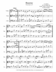 Bach Bourree for String Trio mini preview