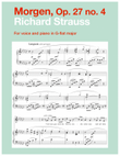 Morgen, Op. 27 no. 4 (G-flat major)